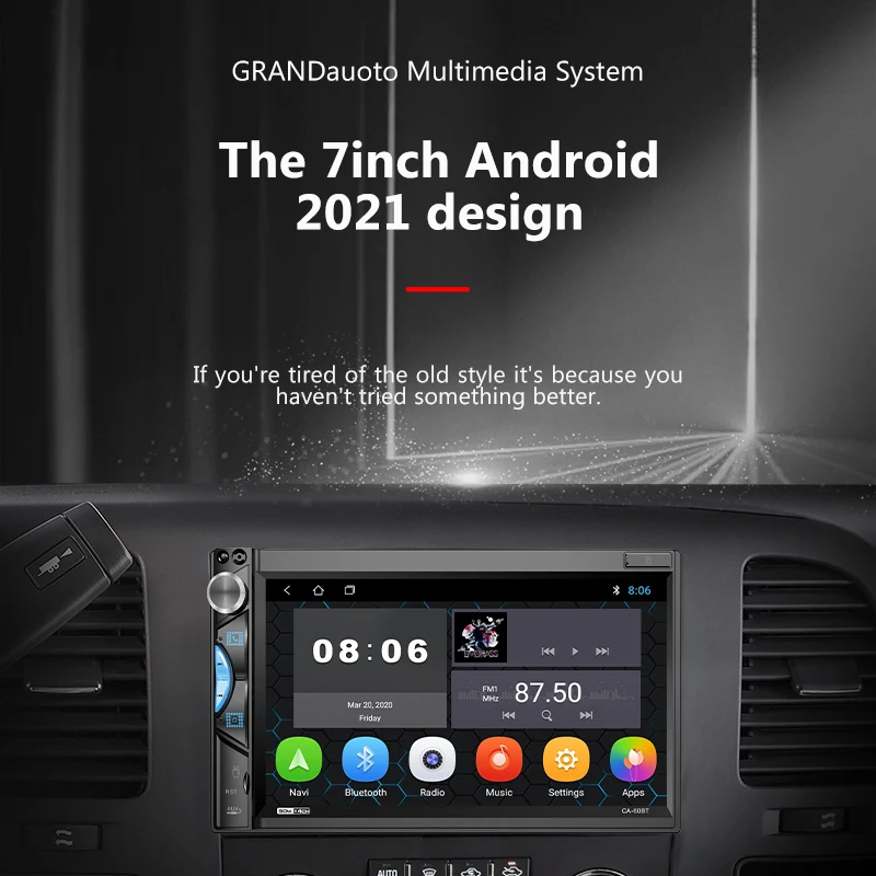 Recognition gallery friction Dublu din 7inch Radio Auto cu Sistem Android 2GRAM WIFI GPS Bluetooth FM  Auto Video Player Pentru Universal 2din Car Audio Pentru Masina reducere ~  En-gros > www.morcoveata.ro
