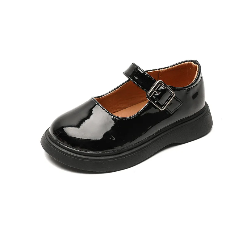 Negru Copii Pantofi din Piele Pentru de Școală Performanță Rochie Pantofi Fete Pantofi de Prințesă Fille Alb E07063 ~ En-gros > www.morcoveata.ro