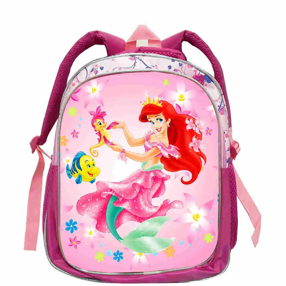 Marca Disney Desene animate Sirena Ariel Printesa Copii, ghiozdan Gradinita Rucsac pentru Fete de 12 țoli reducere ~ En-gros > www.morcoveata.ro